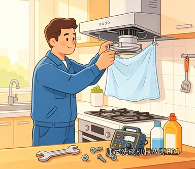 帅尼洗碗机报故障E05