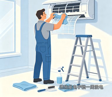 德施曼电子锁一周没电