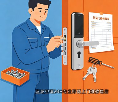 蓝波空调24H专业师傅上门维修售后
