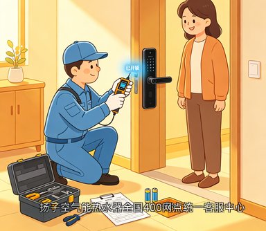 扬子空气能热水器全国400网点统一客服中心