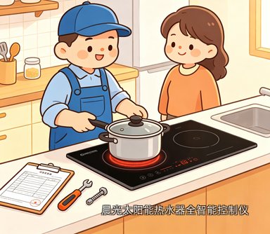 晨光太阳能热水器全智能控制仪