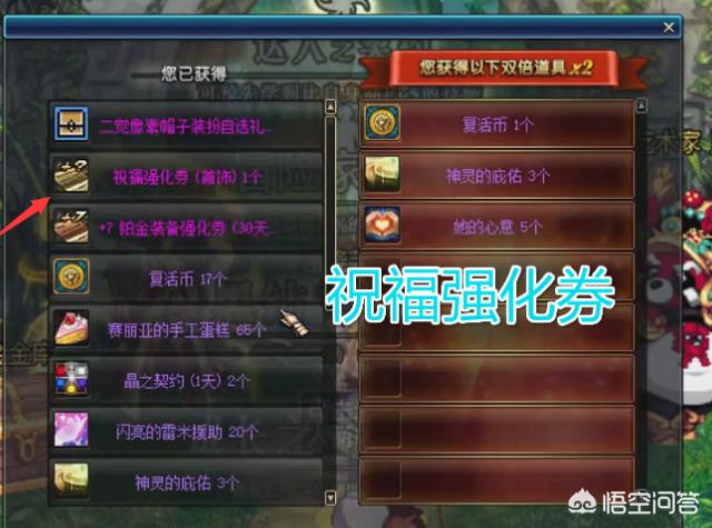 dnf祝福强化卷_dnf祝福强化卷武器