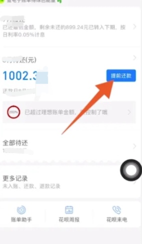 花呗提前还款在哪里_花呗提前还款在哪里操作