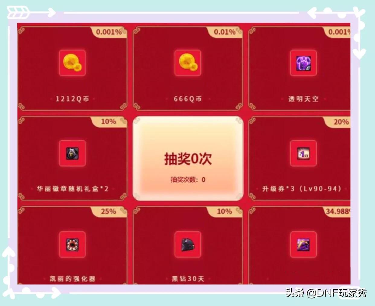 DNF2018年春节礼包_dnf2018年春节礼包爆料