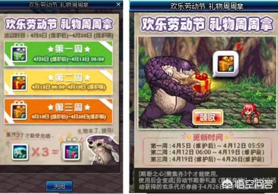 dnf劳动节礼包_dnf劳动节礼包内容