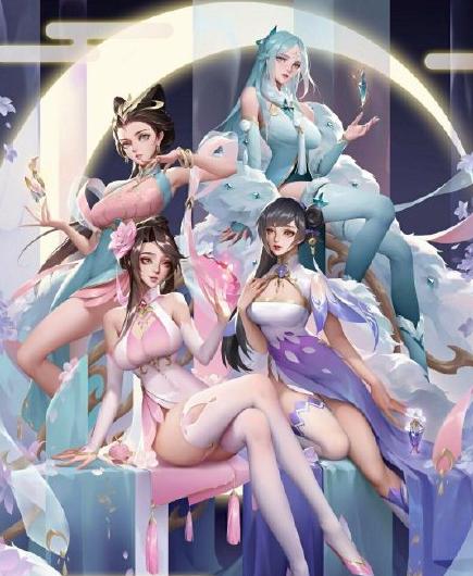 王者荣耀所有美女_王者荣耀所有美女排行榜