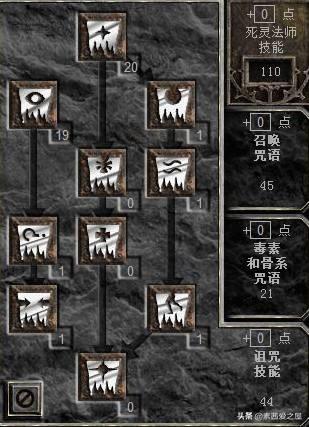 暗黑2死灵法师加点_暗黑2死灵法师加点图解