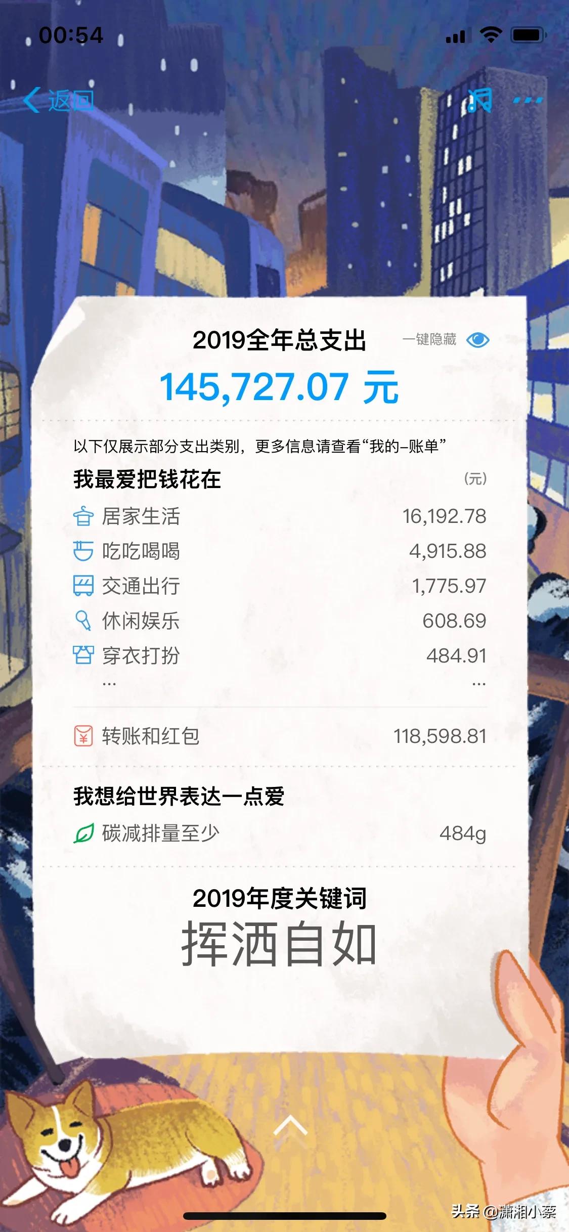 支付宝2019年度账单_支付宝2019年度账单怎么查