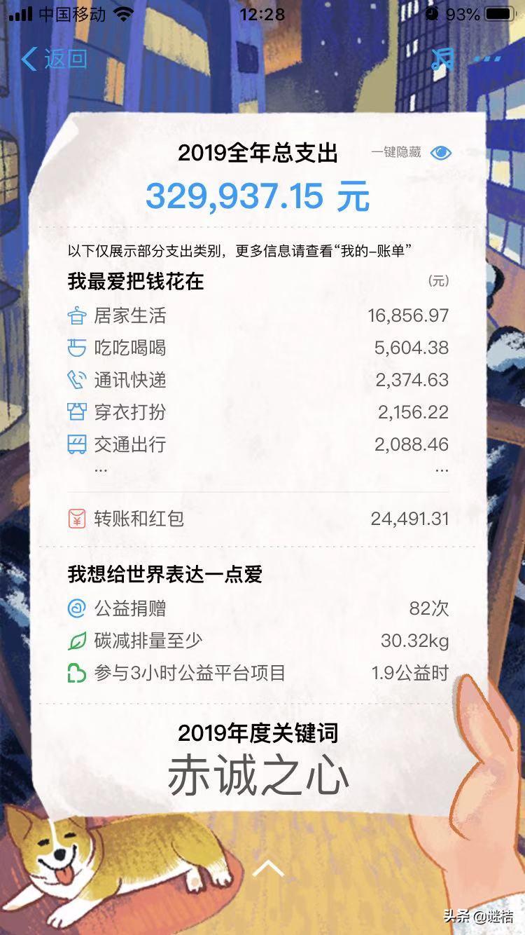 支付宝2019年度账单_支付宝2019年度账单怎么查
