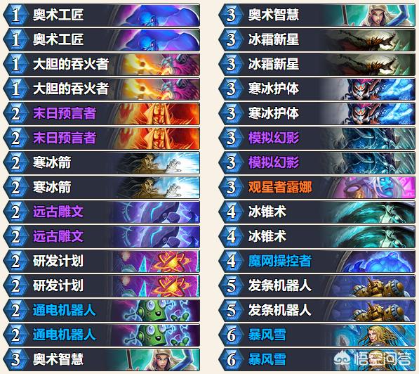 炉石传说法师套牌_炉石传说法师套牌组合推荐