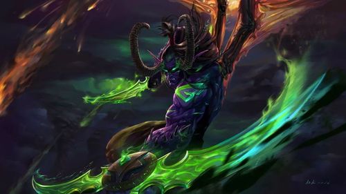 魔兽世界伊利丹_魔兽世界伊利丹怒风