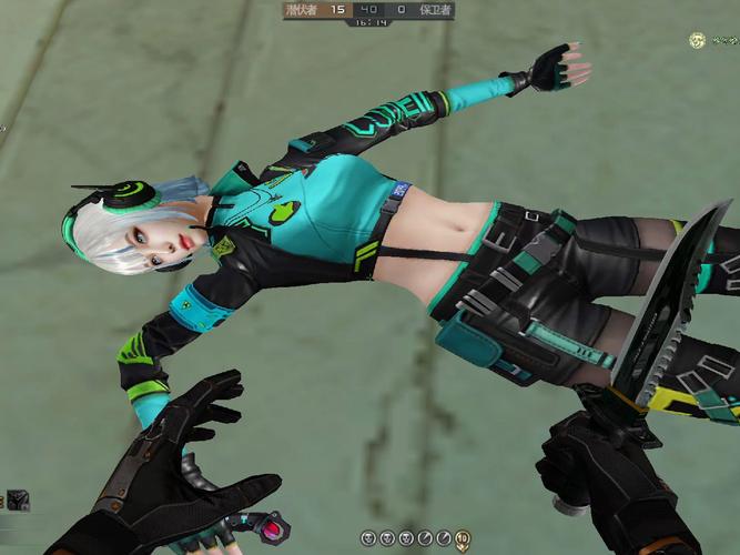 cf女角色_cf女角色阵亡姿态