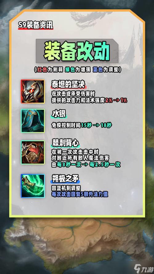 云顶之奕装备_云顶之奕装备合成大全